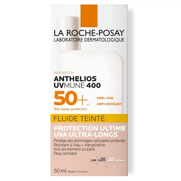 La Roche-Posay Anthelios UVMUNE 400 Színezett Fluid SPF50+ 50ml