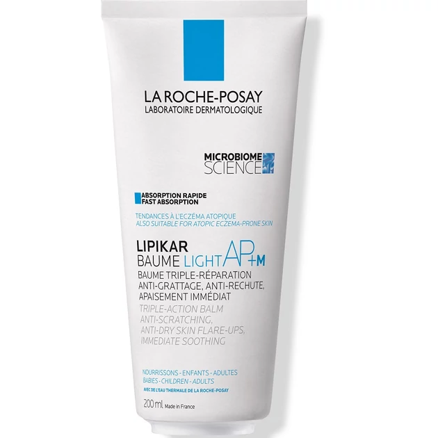 La Roche-Posay Lipikar Baume AP+ M balzsam könnyű textúra 200 ml