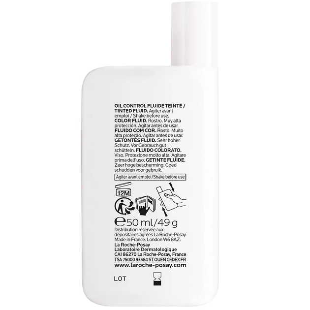 La Roche-Posay Anthelios UVMUNE 400 Oil Control Fluid színezett SPF50+ 50ml