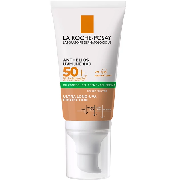 La Roche-Posay Anthelios La Roche-Posay Anthelios UVMUNE 400 Oil Control Gél-Krém színezett SPF50+ 