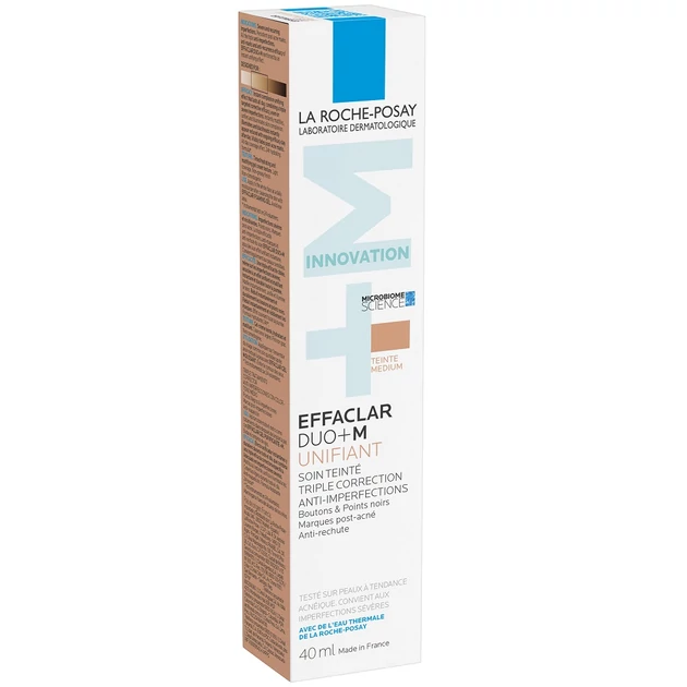 La Roche-Posay Effaclar Duo+ M színezett arcápoló krém MEDIUM 40ml