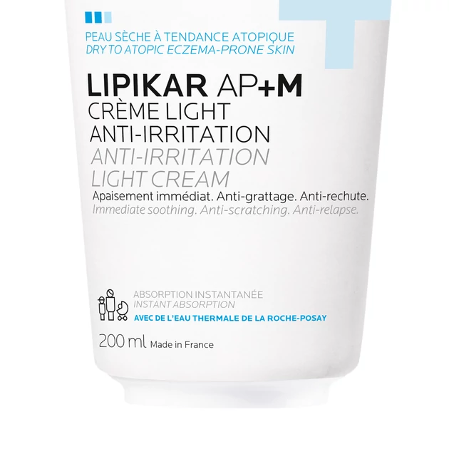 La Roche-Posay Lipikar Baume AP+ M balzsam könnyű textúra 200 ml