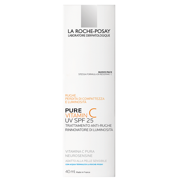 La Roche-Posay Pure C-Vitamin UV ránctalanító krém SPF25/PPD10 (Redermic C) 40ml