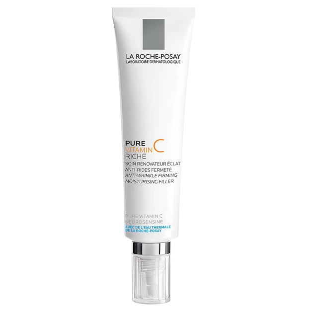 La Roche-Posay Pure C-Vitamin ránctalanító krém (Redermic C) száraz bőrre 40 ml