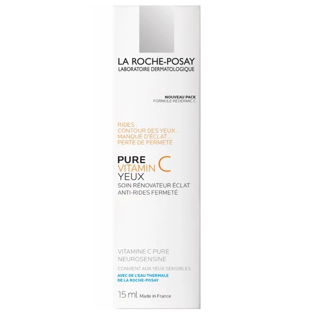 La Roche-Posay Pure C-Vitamin ránctalanító szemkörnyékápoló (Redermic C) 15 ml