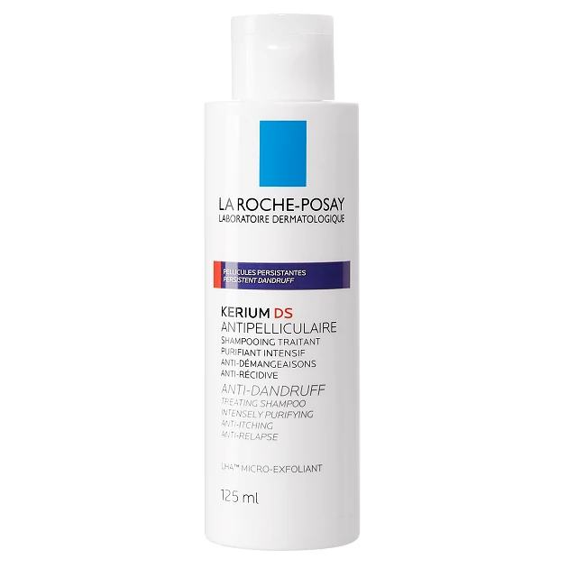 La Roche-Posay Kerium DS intenzív sampon kúra korpásodás ellen erősen korpásodó fejbőrre  125 ml