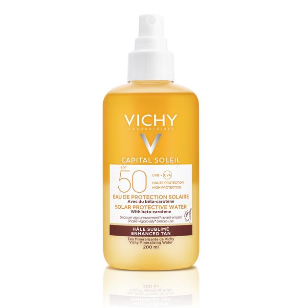 Vichy Capital Soleil ultra könnyű napvédő spray bétakarotinnal SPF50 200ml