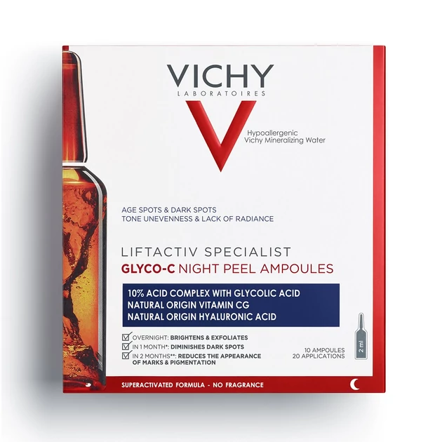 Vichy Liftactiv SPECIALIST Glyco-C Éjszakai Peeling ampulla