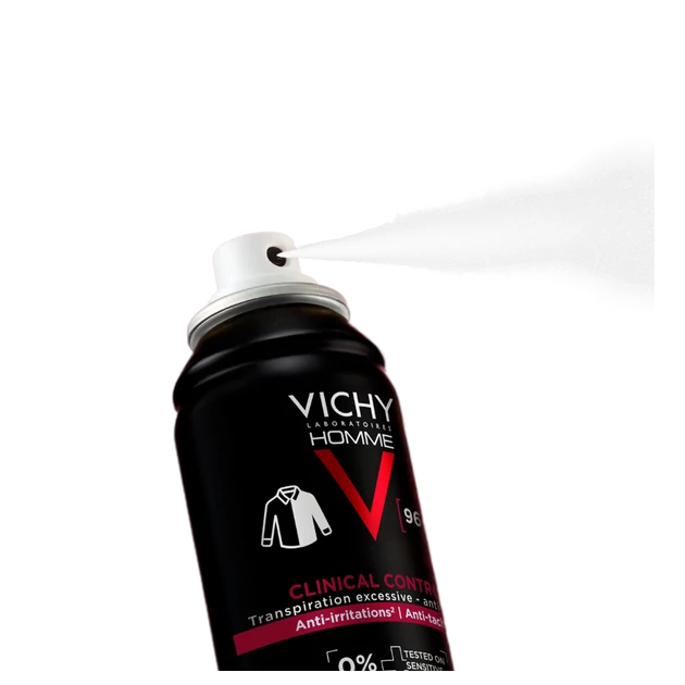Vichy dezodor CLINICAL CONTROL 96H izzadásgátló spray férfiaknak 125ml