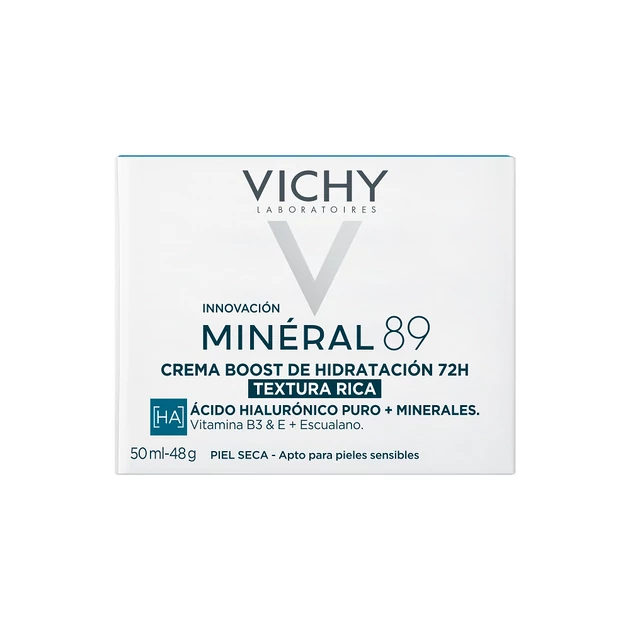 Vichy Minéral 89 72H hidratáló RICH arckrém 50ml