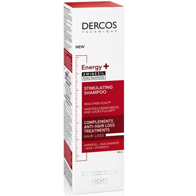 Vichy Dercos Energy+ sampon hajhullás esetére 200ml
