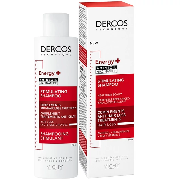 Vichy Dercos Energy+ sampon hajhullás esetére 200ml