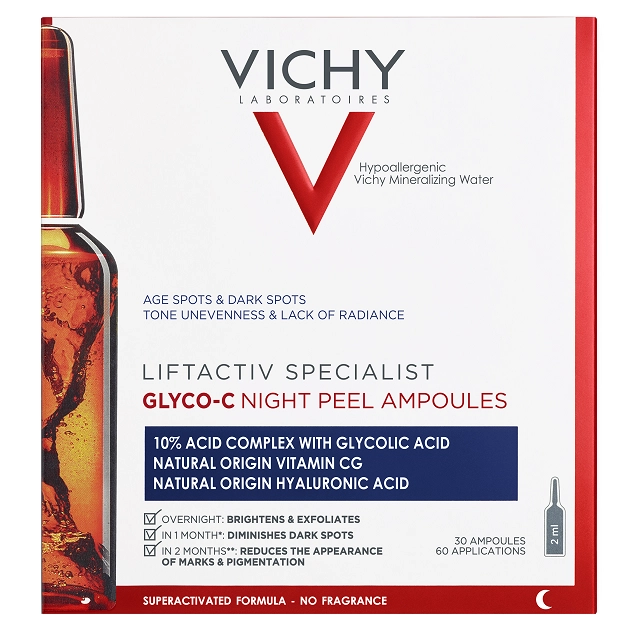 Vichy Liftactiv SPECIALIST Glyco-C Éjszakai Peeling ampulla 30x1,8ml