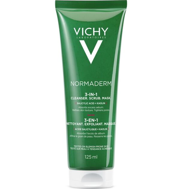 Vichy Normaderm 3in1 arctisztító problémás bőrre 125 ml