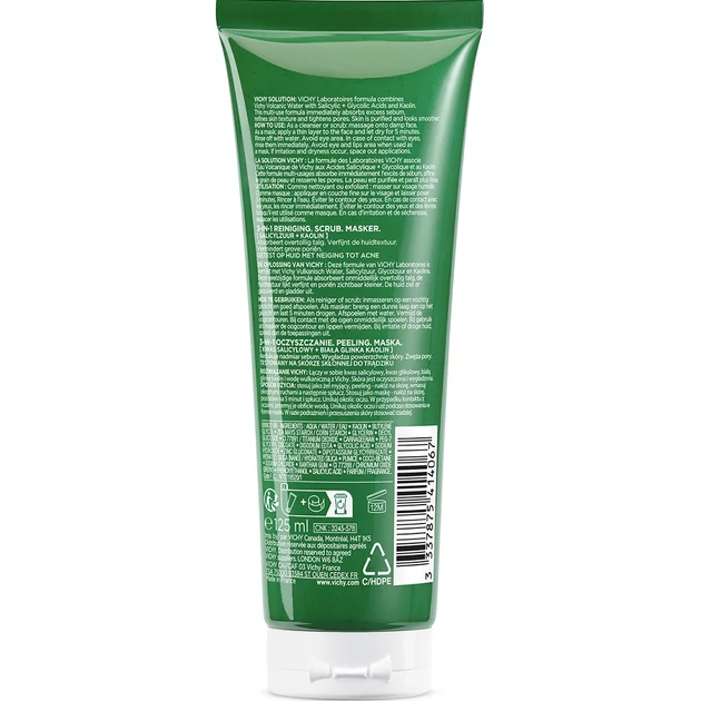 Vichy Normaderm 3in1 arctisztító problémás bőrre 125 ml