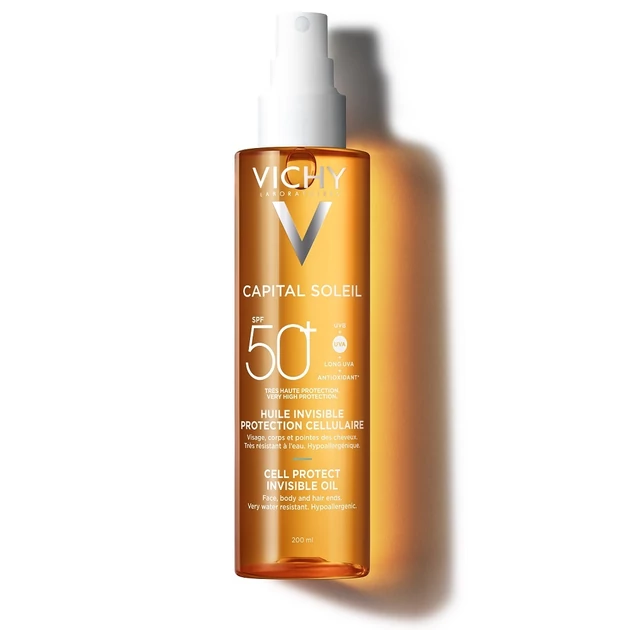 Vichy Capital Soleil Cell Protect láthatatlan Olaj SPF50+