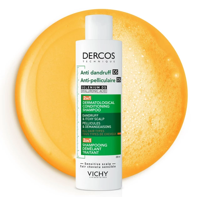 Vichy Dercos korpásodás elleni 2in1 sampon és balzsam 200ml