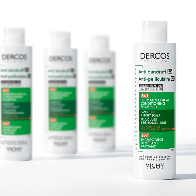 Vichy Dercos korpásodás elleni 2in1 sampon és balzsam 200ml