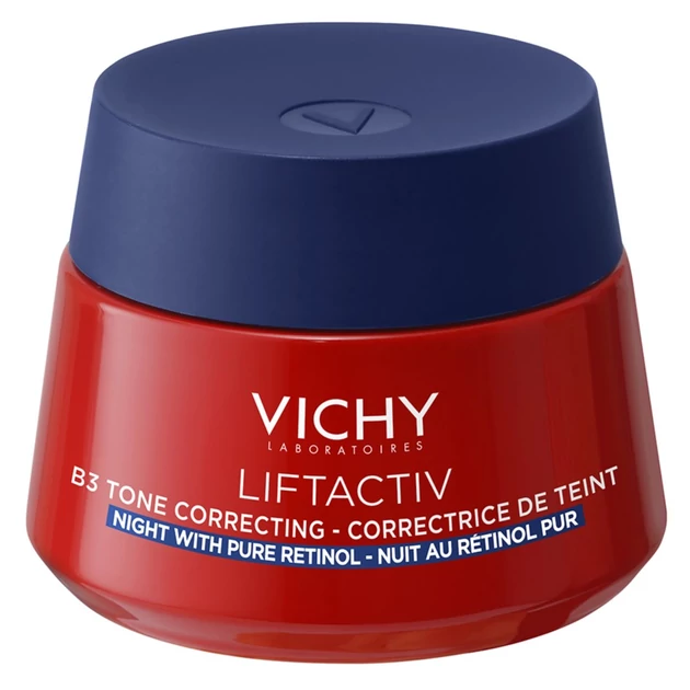 Vichy Liftactiv B3 bőrtónus korrigáló éjszakai arckrém tiszta retinollal 50ml