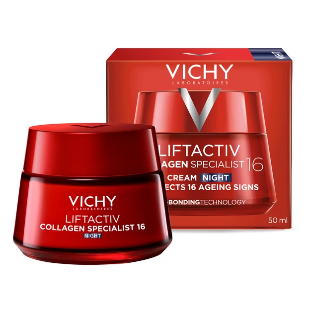 Vichy Liftactiv Collagen Specialist 16 éjszakai krém 50ml