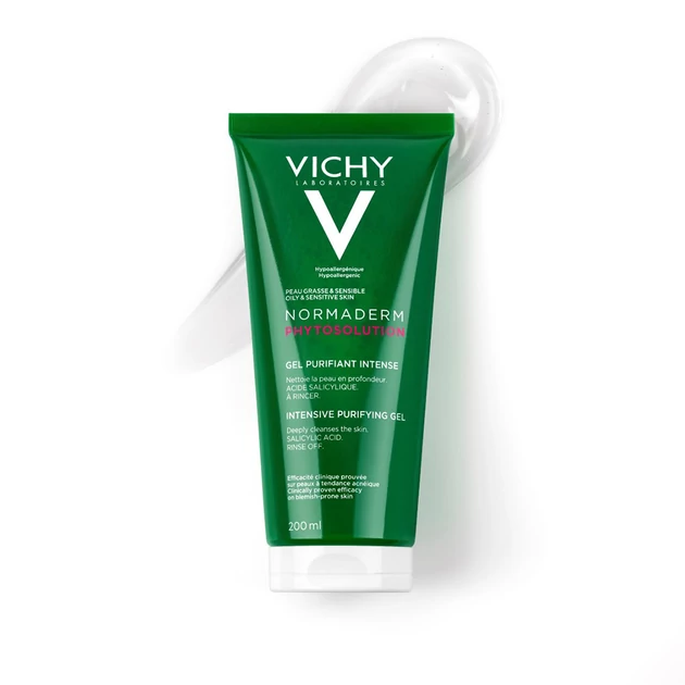 Vichy Normaderm Phytosolution intenzív tisztító gél 200ml