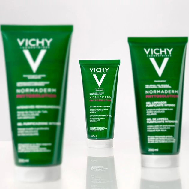 Vichy Normaderm Phytosolution intenzív tisztító gél 200ml