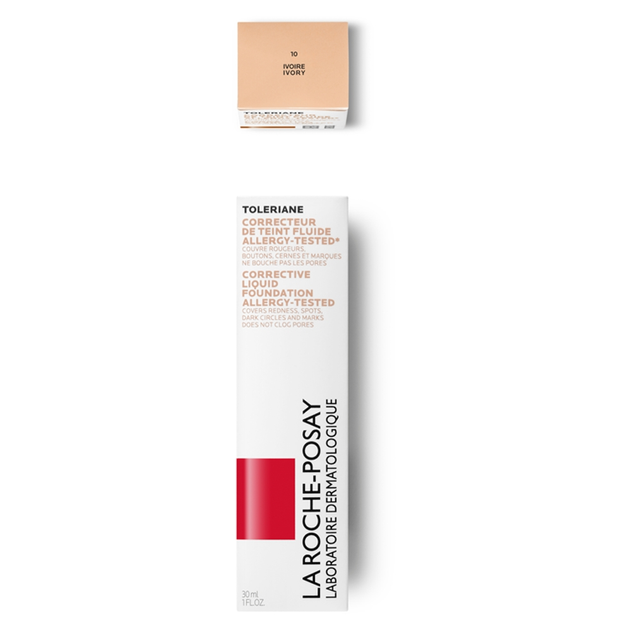 La Roche-Posay Toleriane Teint 10 Ivory SPF25 korrekciós alapozó fluid