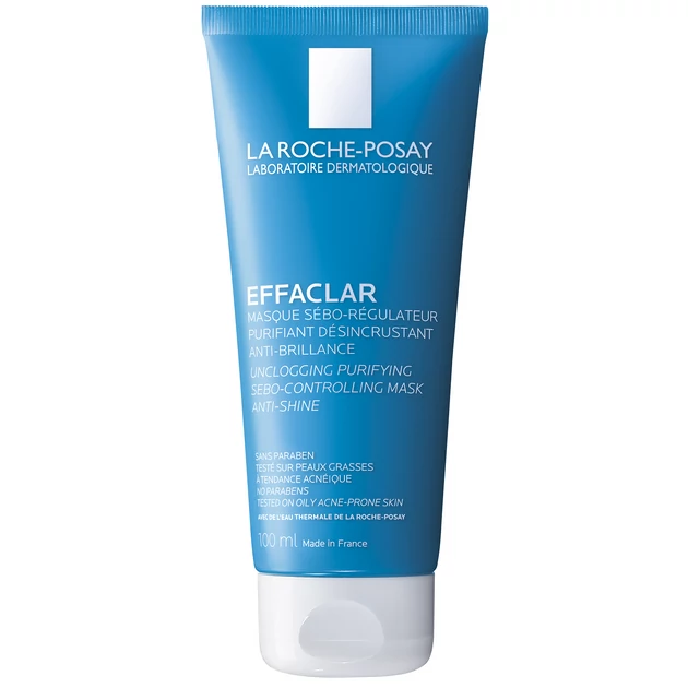 La Roche-Posay Effaclar faggyúszabályzó arcmaszk zsíros és érzékeny bőrre 100ml