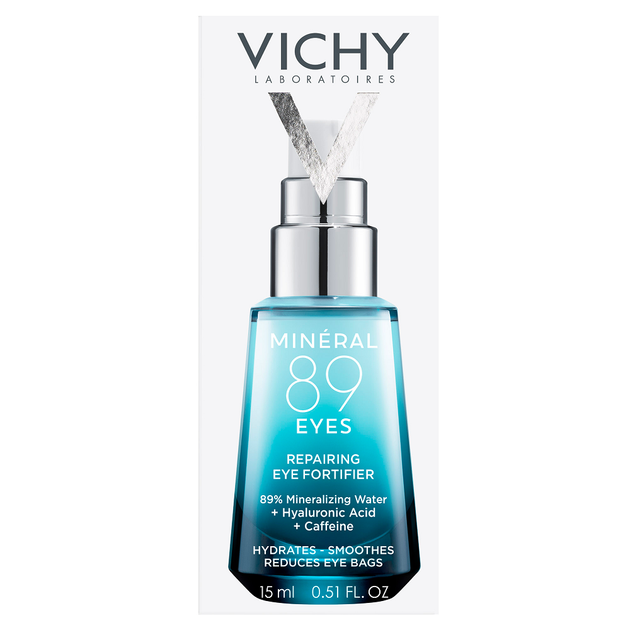 Vichy Minéral 89 Hyaluron-booster bőrerősítő szemkörnyékápoló