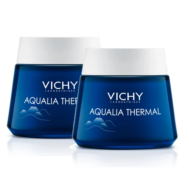 Vichy Aqualia Thermal Spa éjszakai arckrém 1+1 DUO PACK-ban