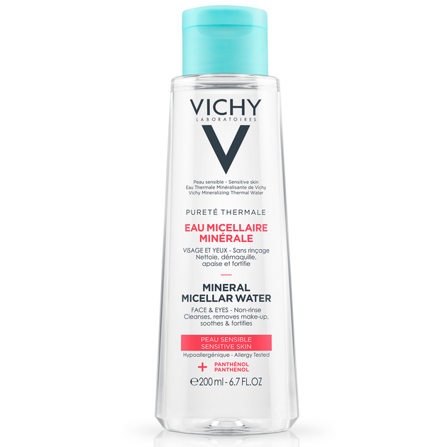 Vichy Pureté Thermale micellás arctisztító víz érzékeny bőrre 200ml