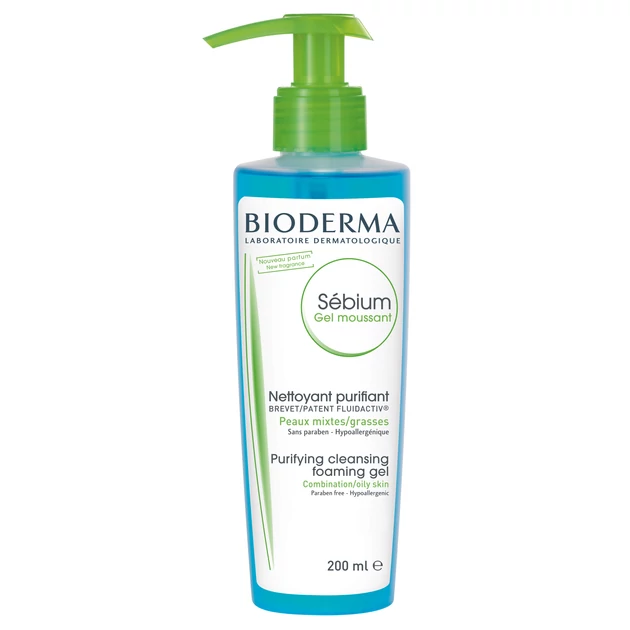 Bioderma Sébium Moussant habzó gél 200ml