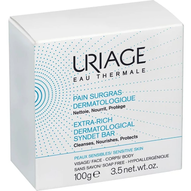 Uriage Bőrkímélő Dermatológiai szappan 100g
