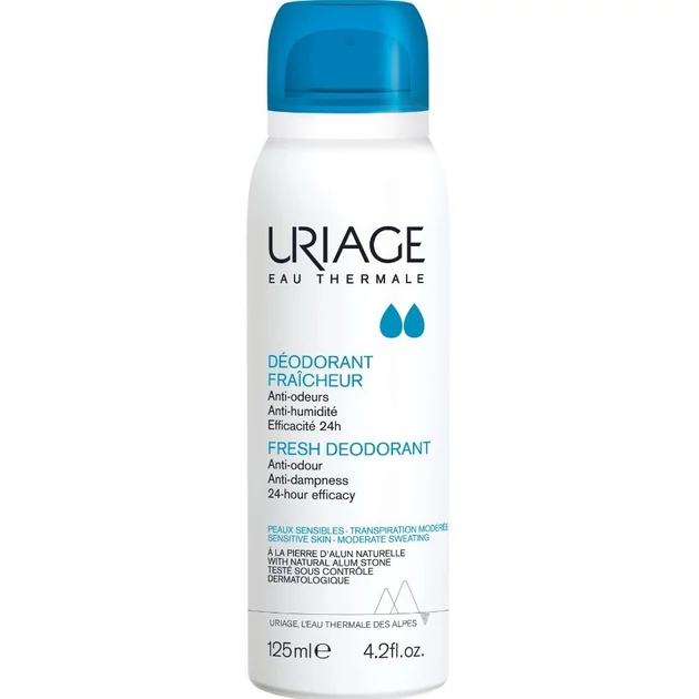 Uriage DEO Izzadásszabályozó dezodor spray 125ml