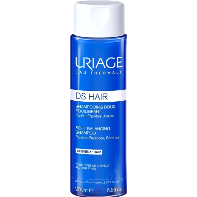 Uriage D.S. HAIR Kímélő sampon 200ml