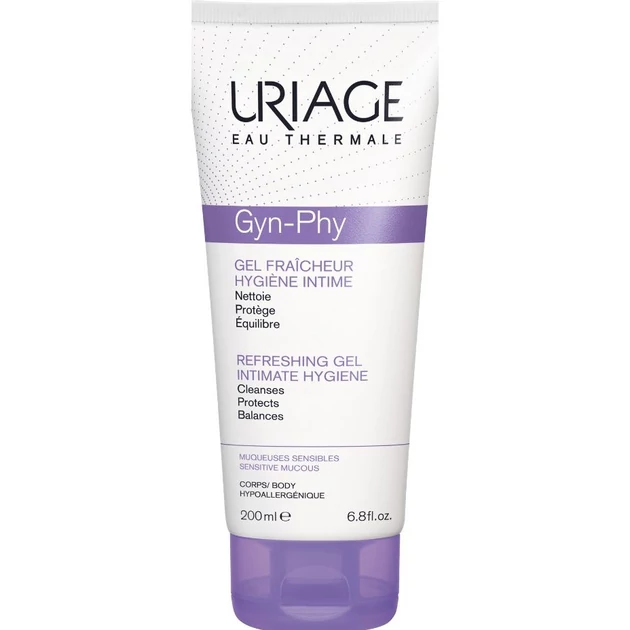 Uriage GYN-PHY intim mosakodó gél 200ml