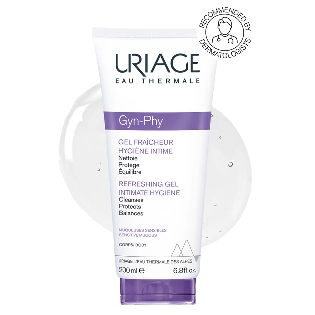 Uriage GYN-PHY intim mosakodó gél 200ml