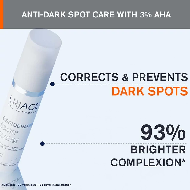 Uriage DEPIDERM Barna foltok elleni intenzív krém 30ml
