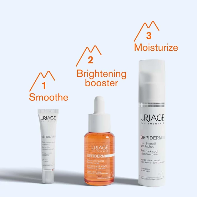 Uriage DEPIDERM Barna foltok elleni intenzív krém 30ml