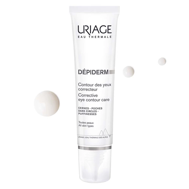 Uriage DEPIDERM Ragyogást fokozó szemkörnyékápoló 15ml