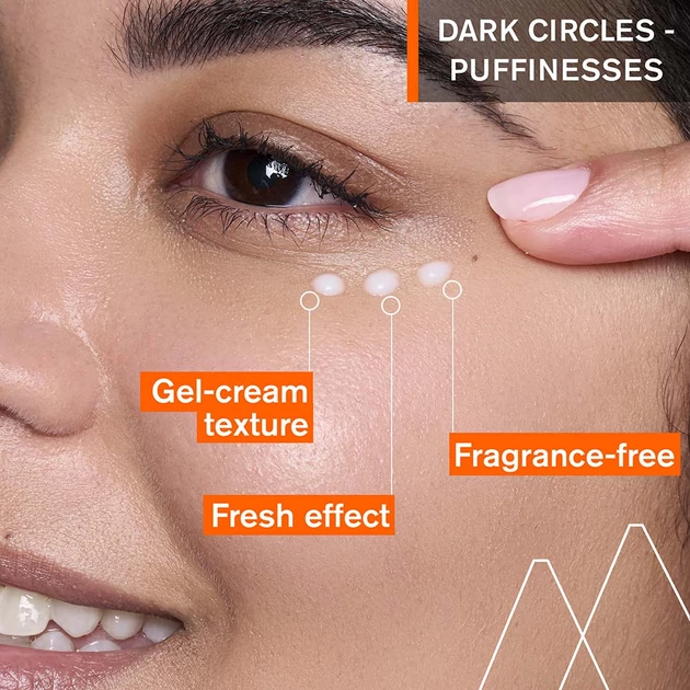 Uriage DEPIDERM Ragyogást fokozó szemkörnyékápoló 15ml