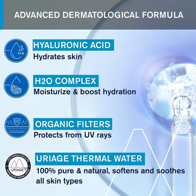 Uriage TERMÁL Hidratáló arckrém SPF20 40ml