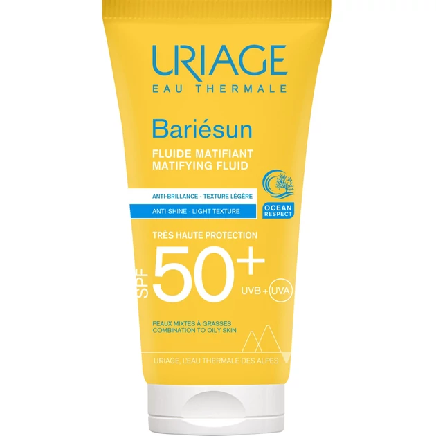 Uriage BARIÉSUN MAT arckrém SPF50+ zsíros bőrre 50ml