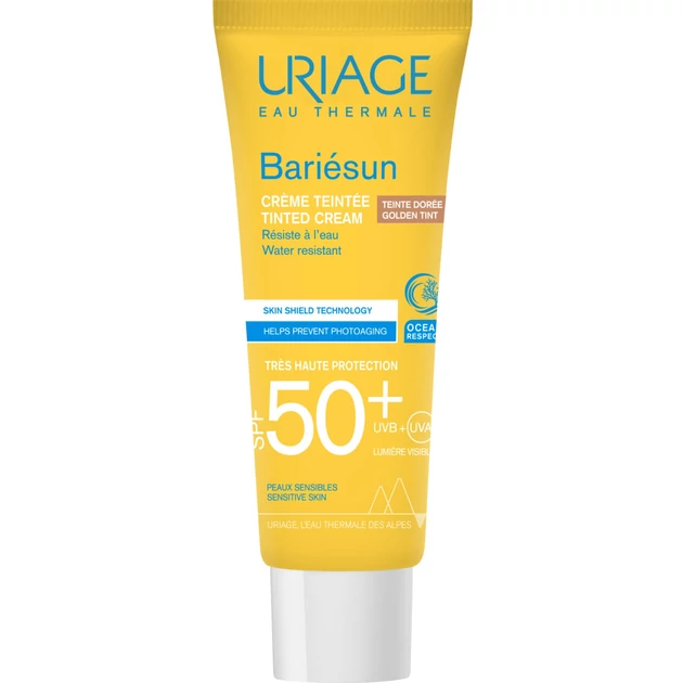 Uriage BARIÉSUN Színezett arckrém SPF 50+ sötét árnyalat 50ml