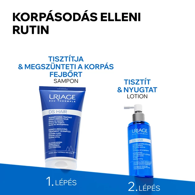 Uriage D.S. Lotion spray korpás fejbőrre 100ml