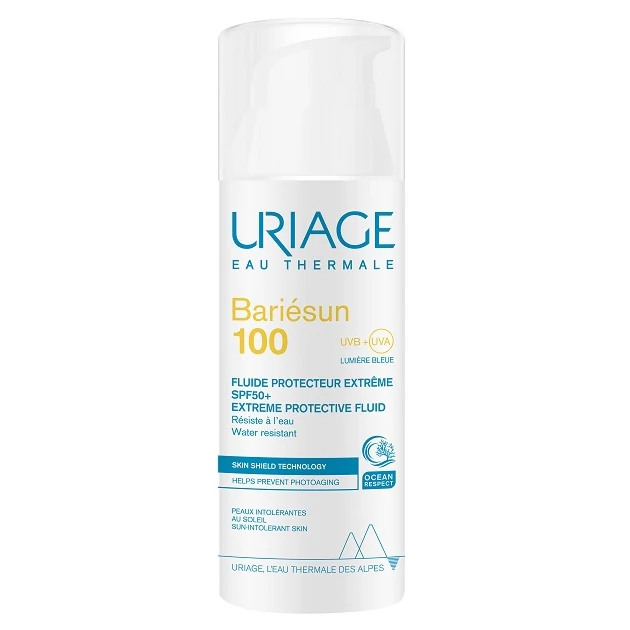 Uriage BARIÉSUN 100 Extra erős fényvédő fluid 50ml