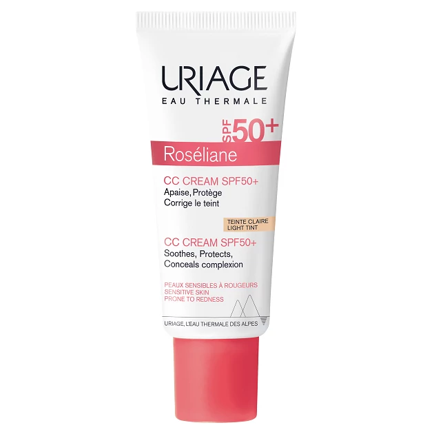 Uriage ROSÉLIANE CC Krém SPF50+ rosacea ellen 40ml