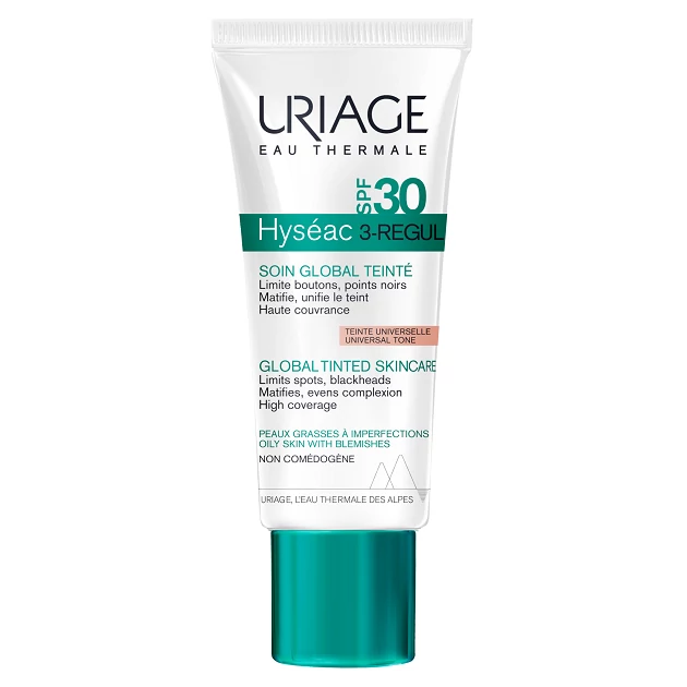 Uriage HYSÉAC 3-REGUL színezett krém SPF30 40ml