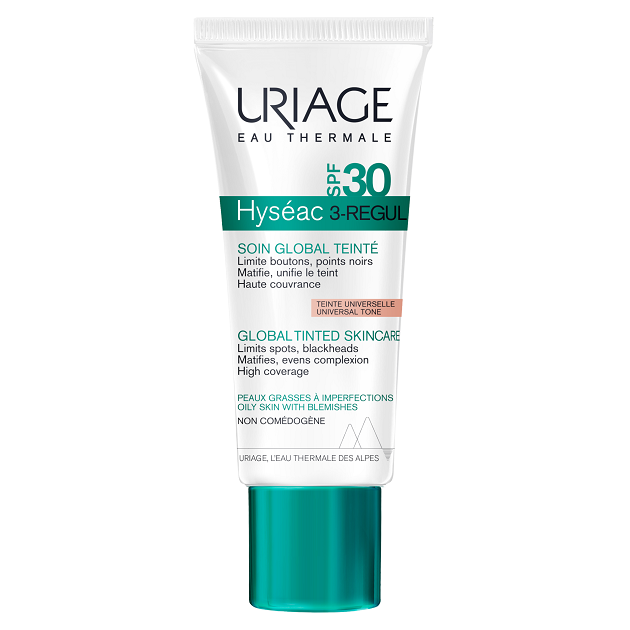 Uriage HYSÉAC 3-REGUL színezett krém SPF30 40ml