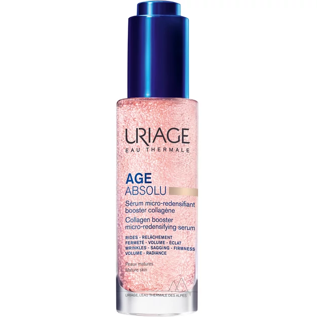 Uriage Age Absolu Börtömörséget fokozó ránctalanító kollagén booster 30ml